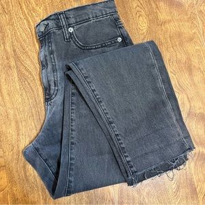 Universal Thread NWOT Dark Gray Boyfriend Hi Rise Denim Jeans Size 2/26R